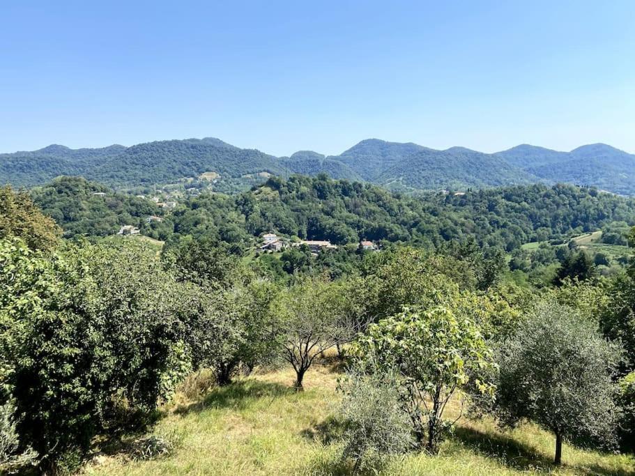 Tenuta Da Mose Con Vista Sui Colli Asolani Monfumo Exterior foto