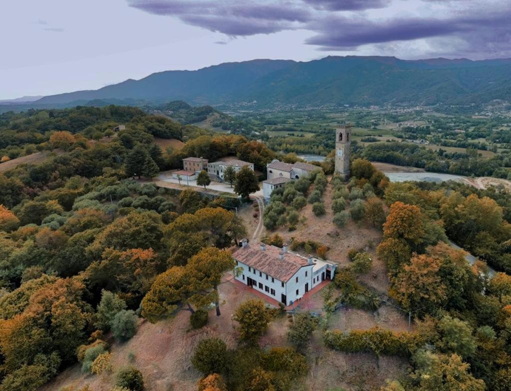 Tenuta Da Mose Con Vista Sui Colli Asolani Monfumo Exterior foto