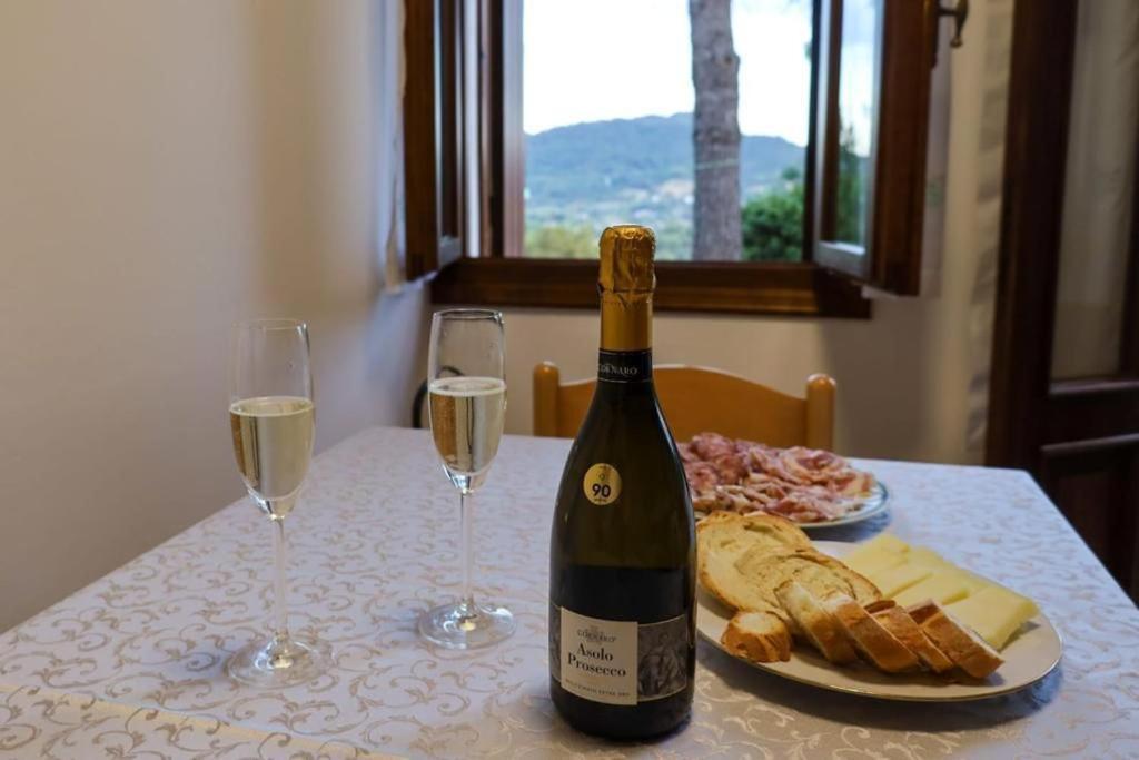 Tenuta Da Mose Con Vista Sui Colli Asolani Monfumo Exterior foto